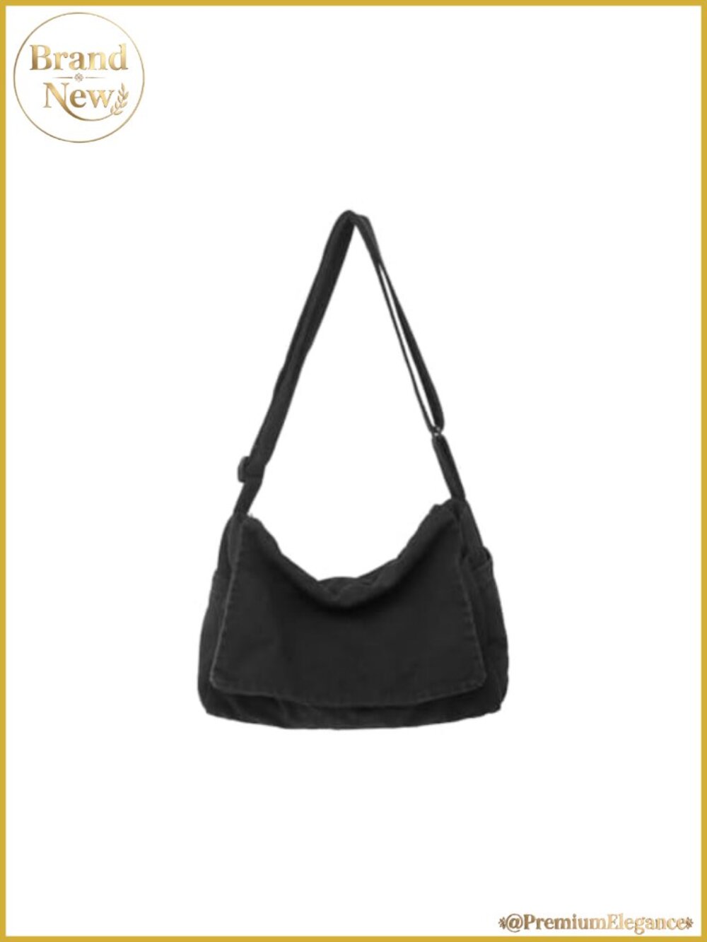 Large Canvas Messenger Bag Satchel Crossbody Tote for Women Men